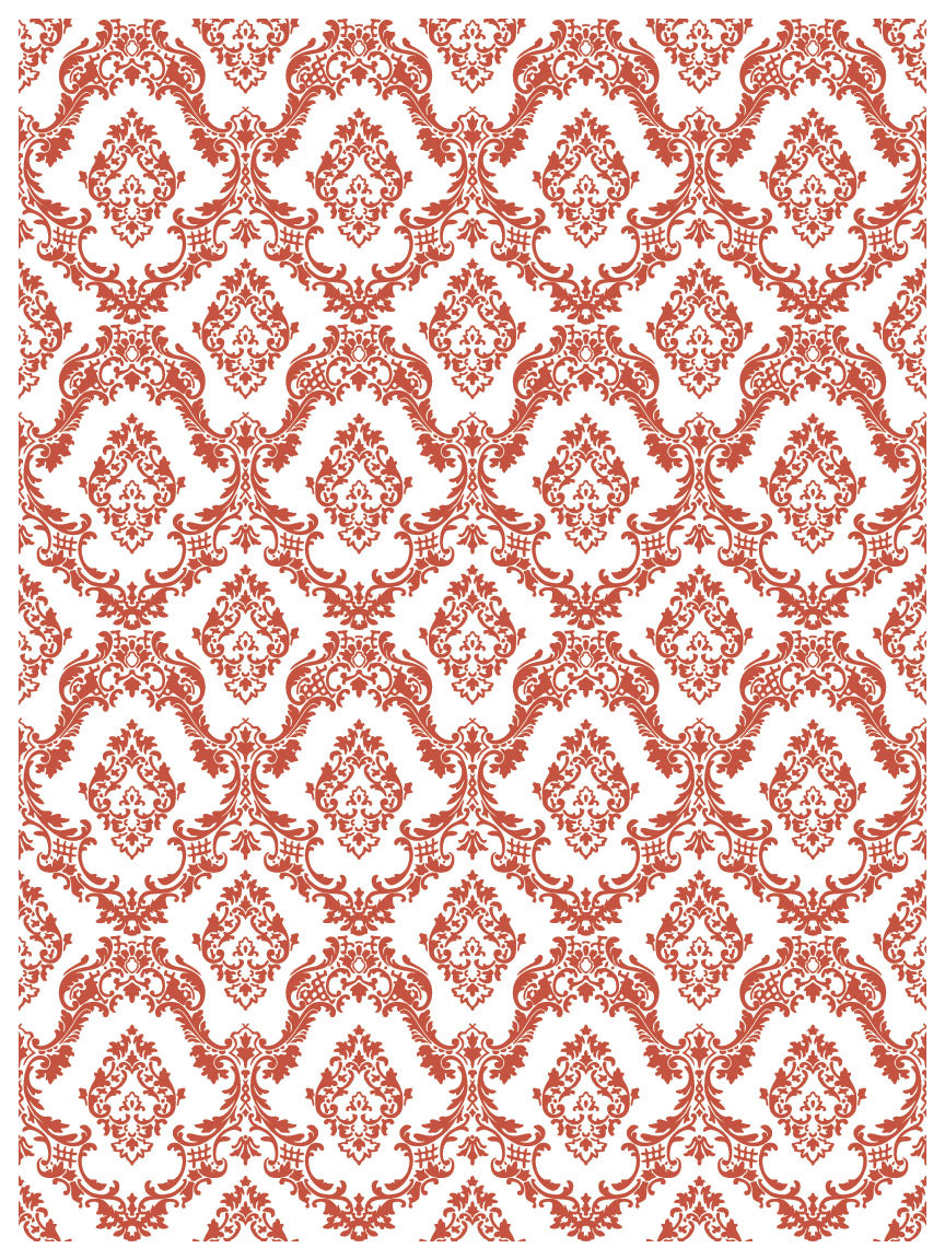 Lattice Rose - IOD Paint Inlay