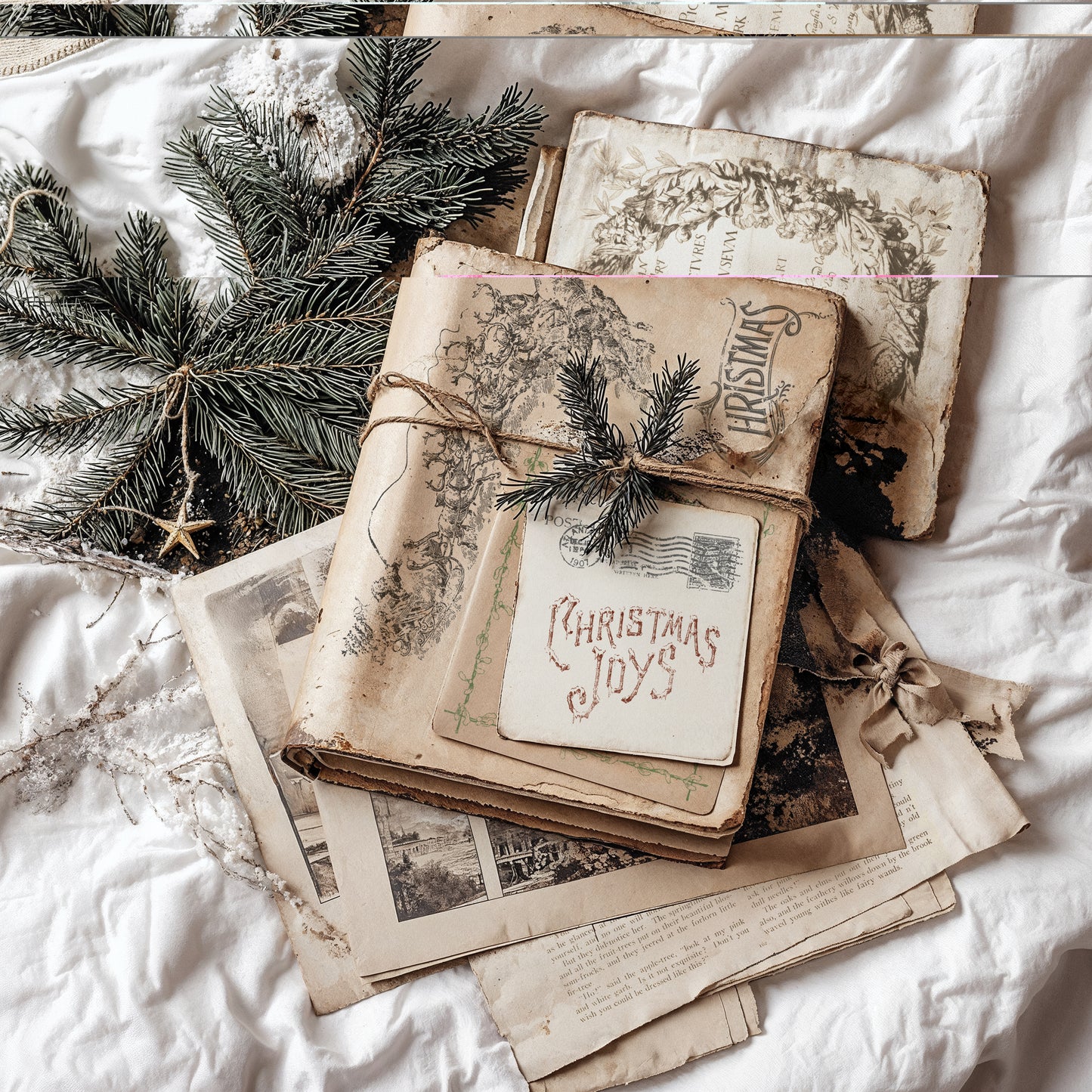 Christmas Post IOD Stamp