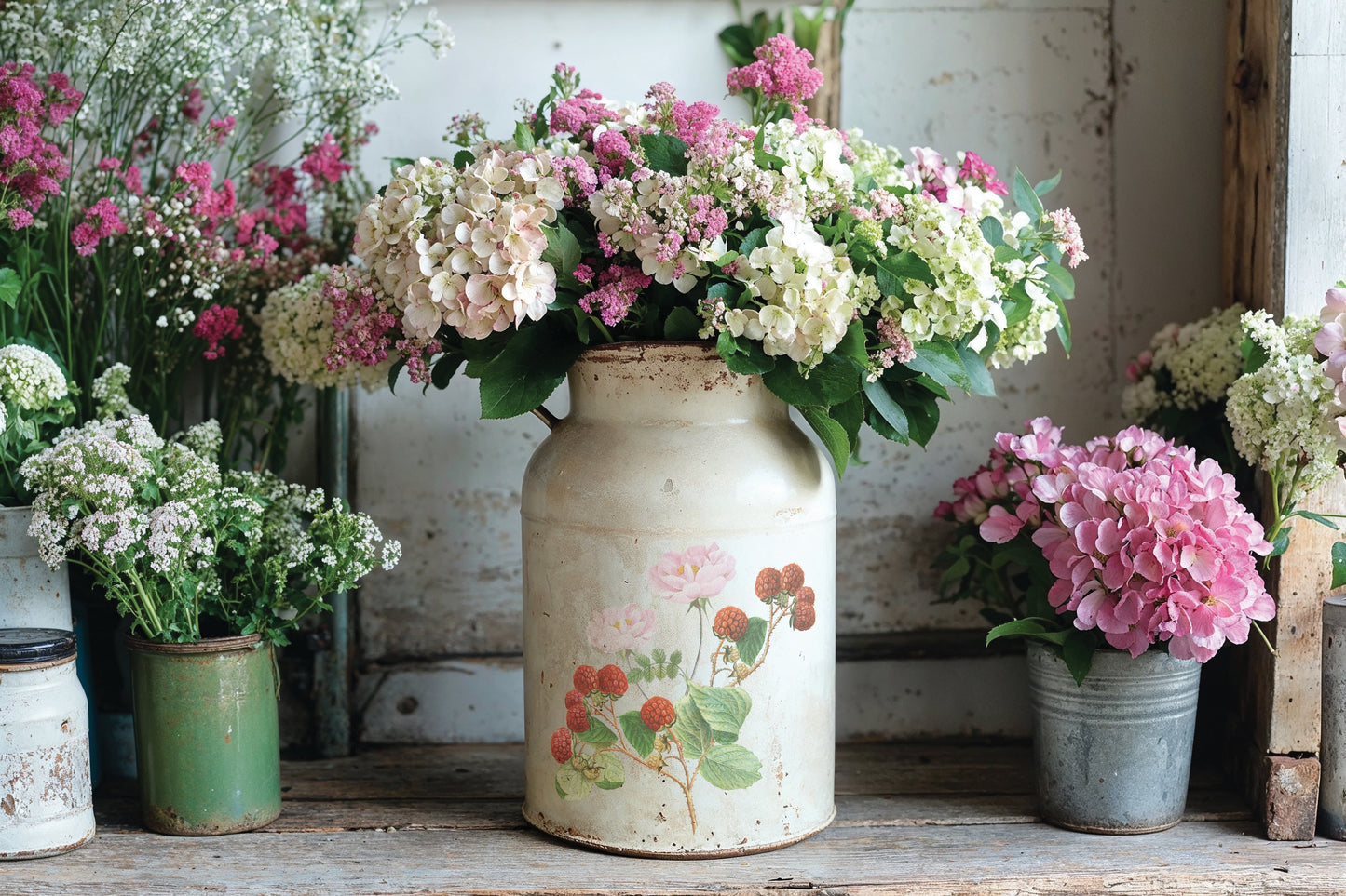 Marché des Fleurs — IOD Transfer 12x16 Full Color Transfer Set