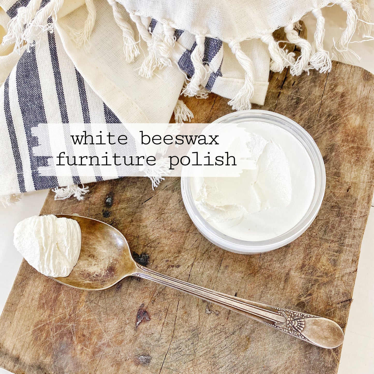 Sweet Pickins Beeswax Furniture Polish - White