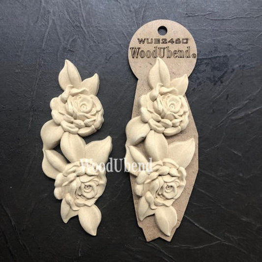 Floral Applique #2460 (set of 2)