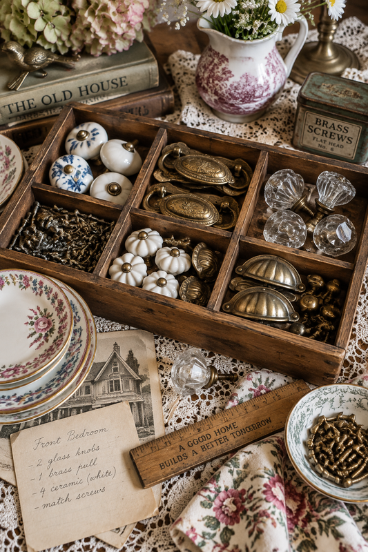 Old Drawer Pulls & Knobs: Sort Them, Save Them, Give Them a Second Life