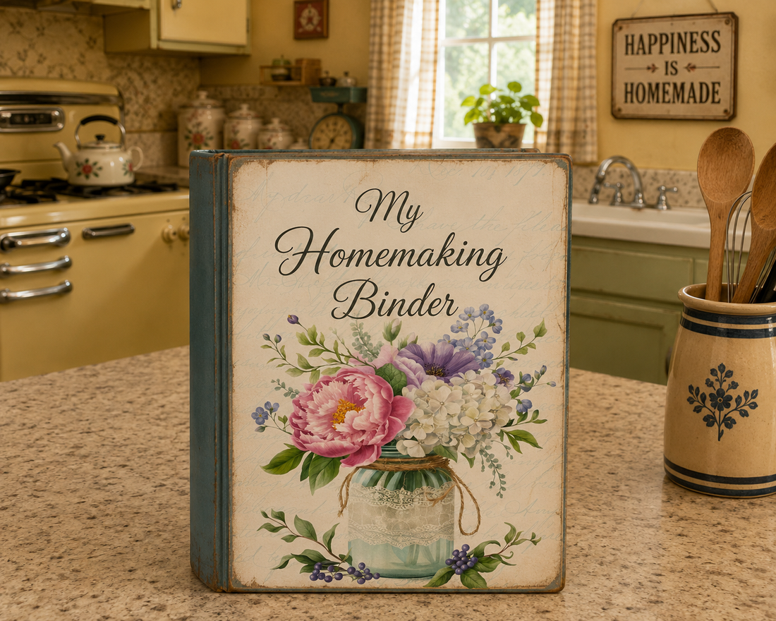 How to Build a Homemaking Binder (and Make It Actually Pretty)