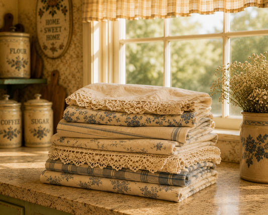 Vintage Linen Care & Laundry Day, the Old-Fashioned Way