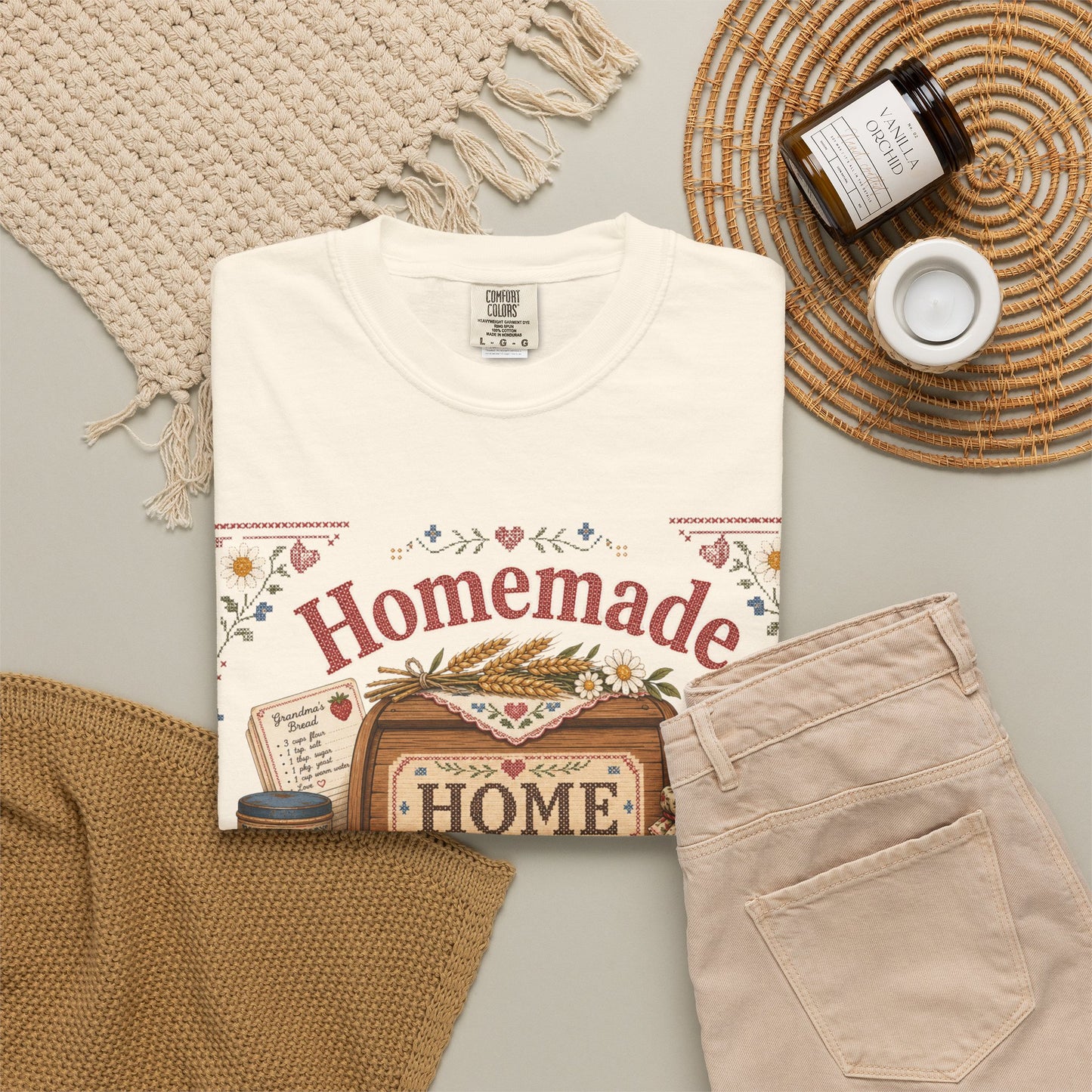 Homemade Looks Good On Me Vintage Tee | Grandmacore Baking Shirt | Gift for Home Bakers