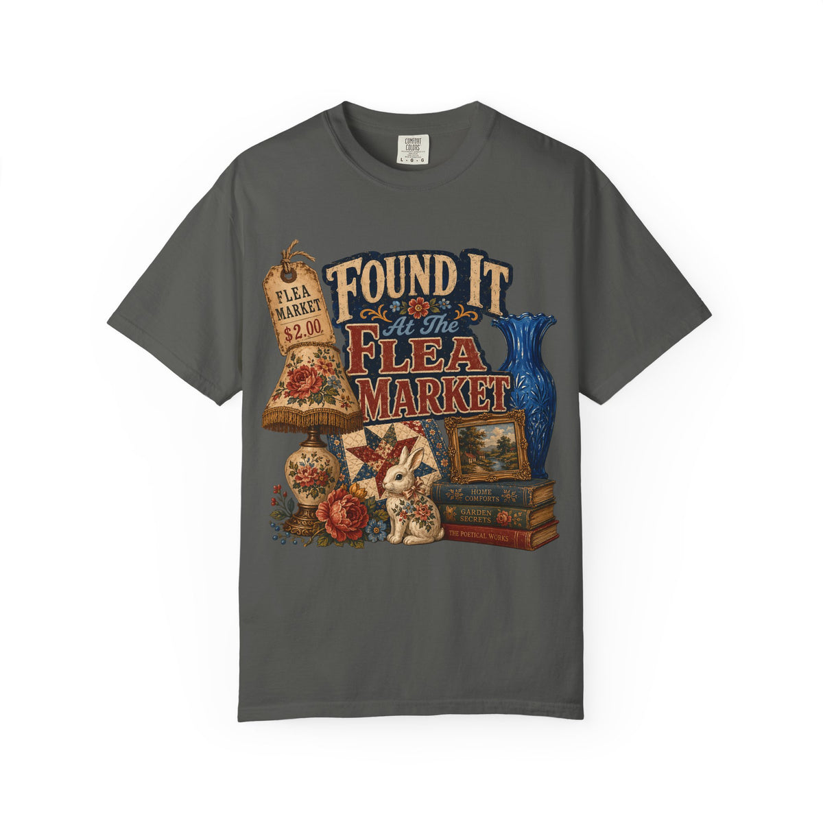 Found It At The Flea Market Vintage Tee | Antique Lover Shirt | Gift for Thrifters