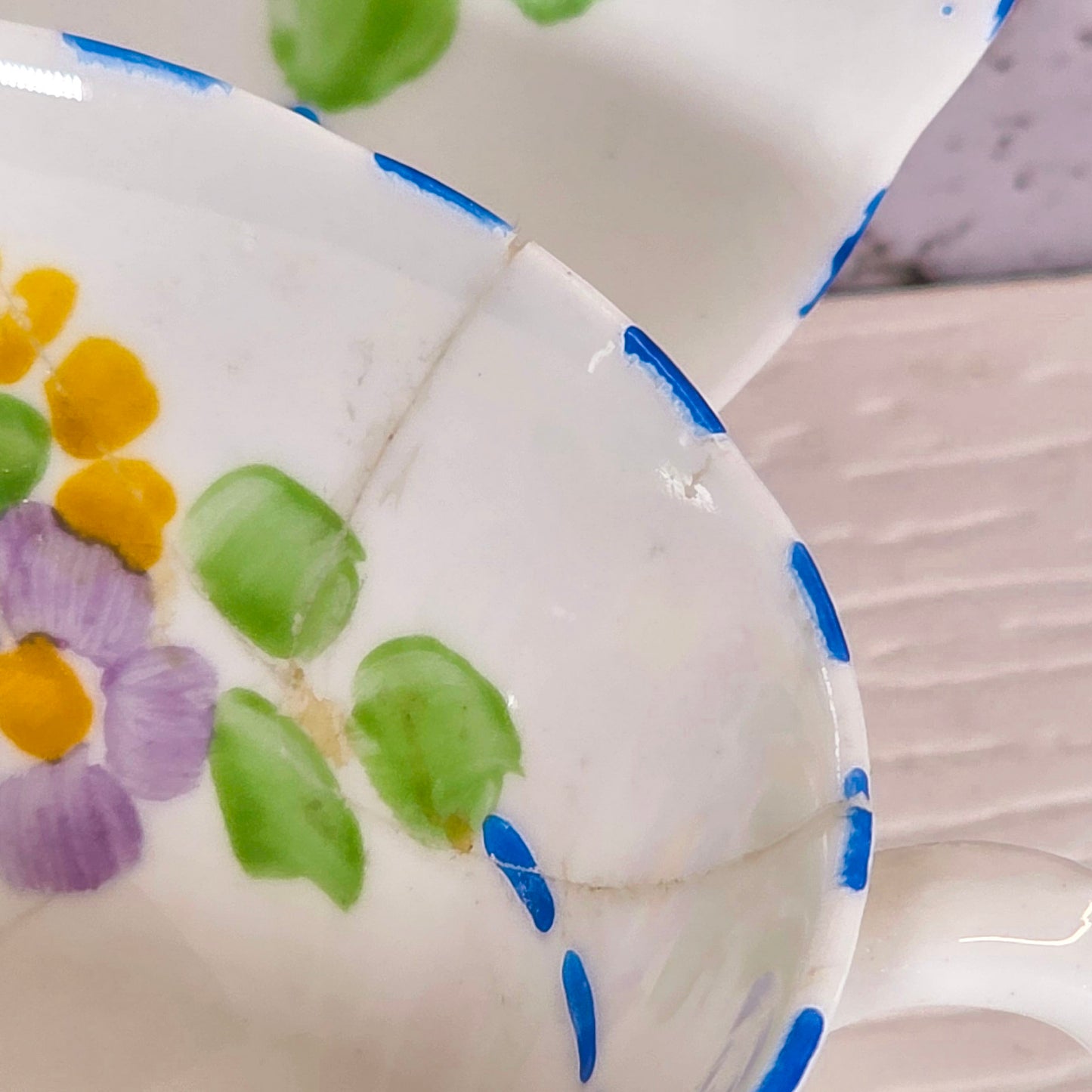 Vintage Tuscan Fine English Bone China Teacup & Saucer | Hand-Painted Floral | England