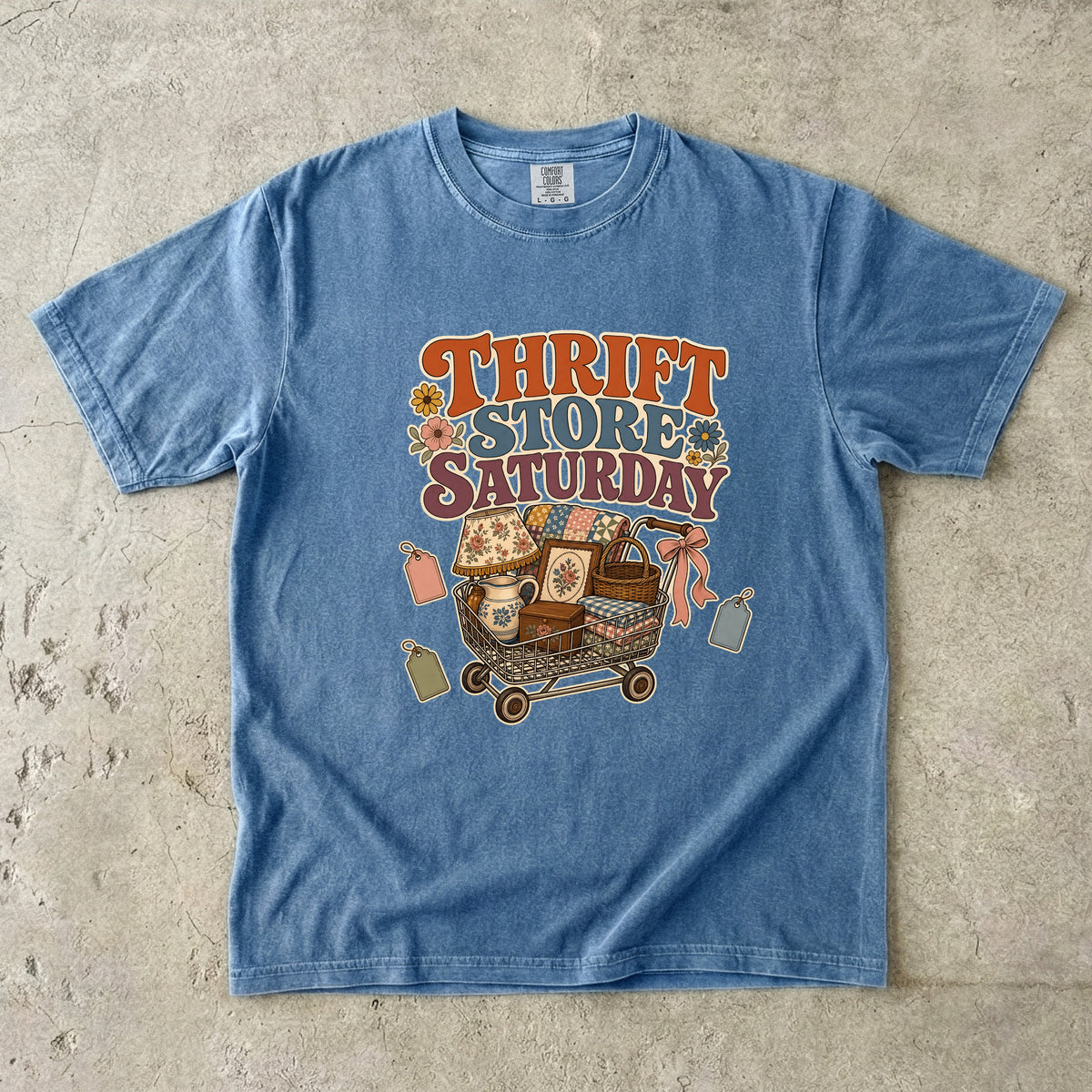 Thrift Store Saturday Vintage Tee | Thrift Haul Shirt | Gift for Thrifters
