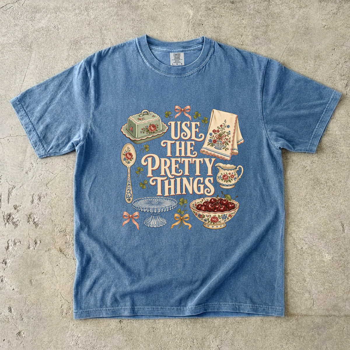 Use the Pretty Things Vintage Tee | China Lover Shirt | Gift for Vintage Collectors