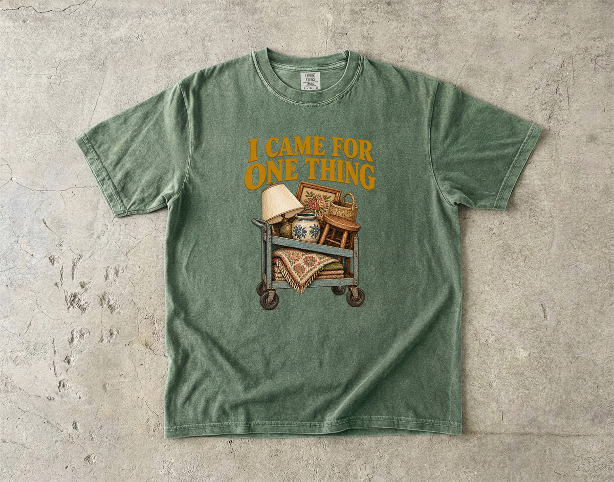 I Came For One Thing Vintage Tee | Thrift Haul Shirt | Gift for Thrift Store Lovers