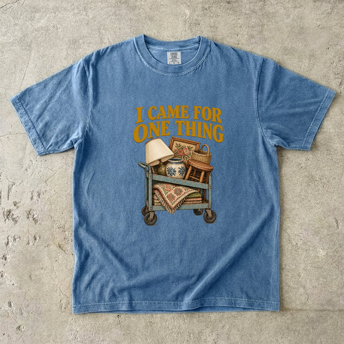 I Came For One Thing Vintage Tee | Thrift Haul Shirt | Gift for Thrift Store Lovers