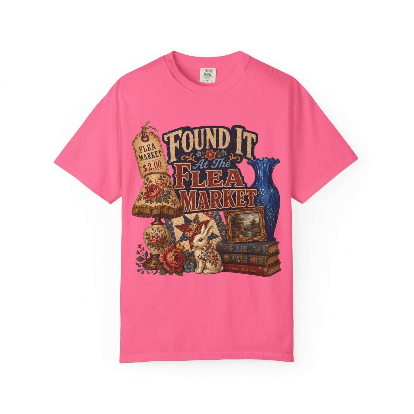 Found It At The Flea Market Vintage Tee | Antique Lover Shirt | Gift for Thrifters