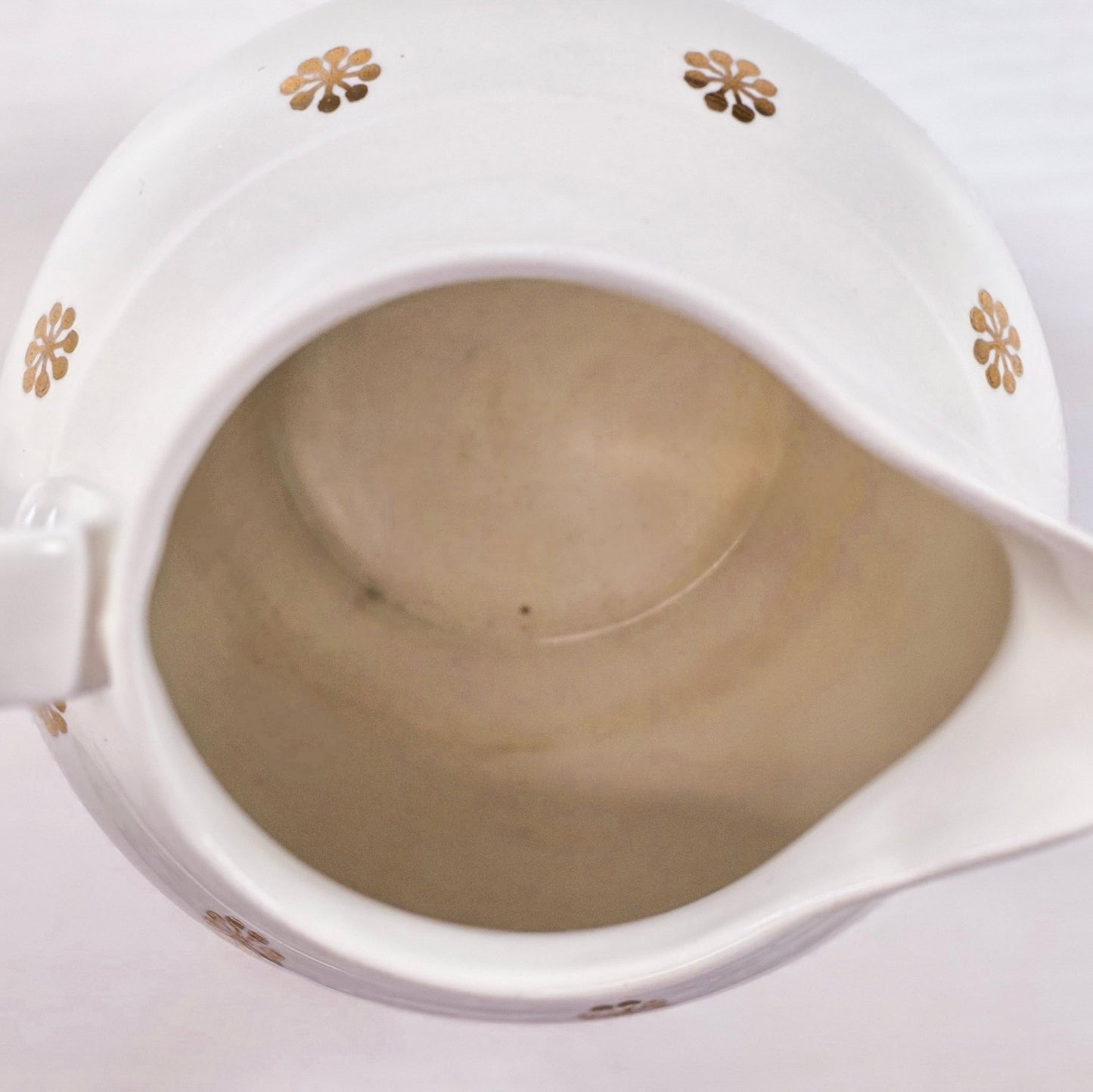 Vintage Hall China Creamer Pitcher – Made in USA – Model 1538 – Cottage Farmhouse Decor