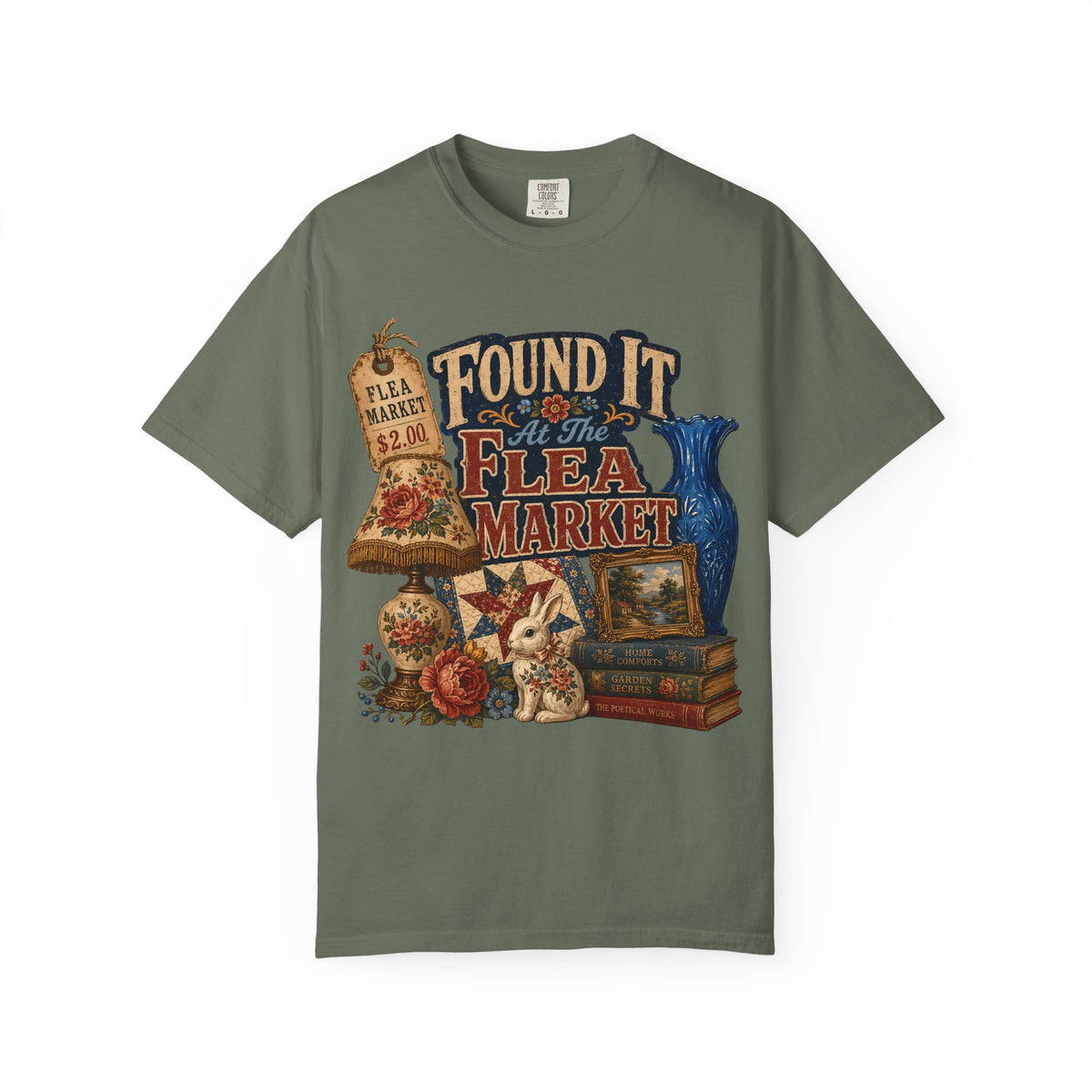 Found It At The Flea Market Vintage Tee | Antique Lover Shirt | Gift for Thrifters