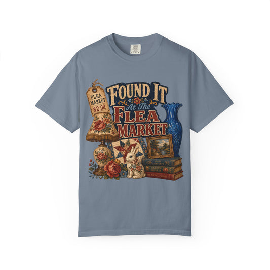 Found It At The Flea Market Vintage Tee | Antique Lover Shirt | Gift for Thrifters