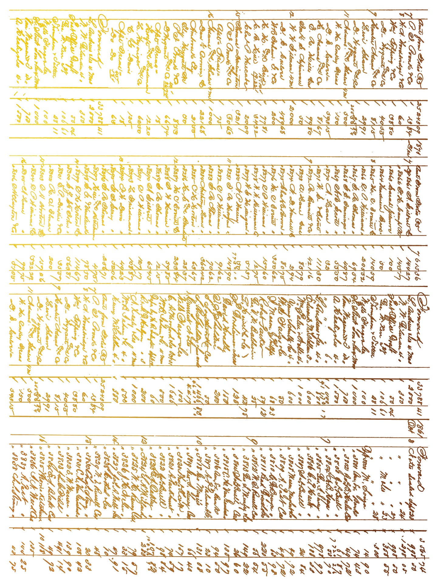 IOD Emporium Gilded Transfer