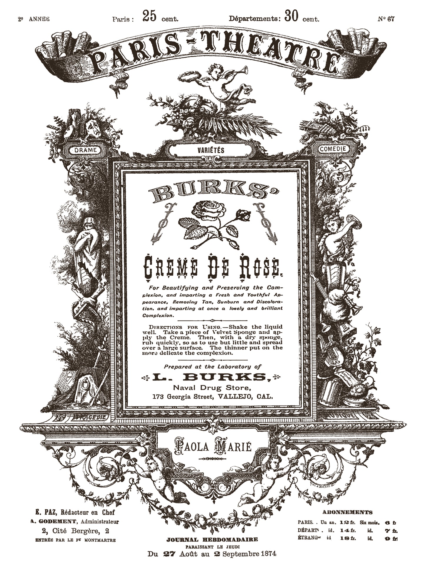 IOD Floriography Paint Inlay