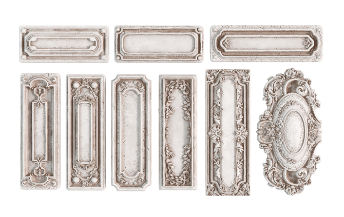 Conservatory Labels – IOD Decor Mould