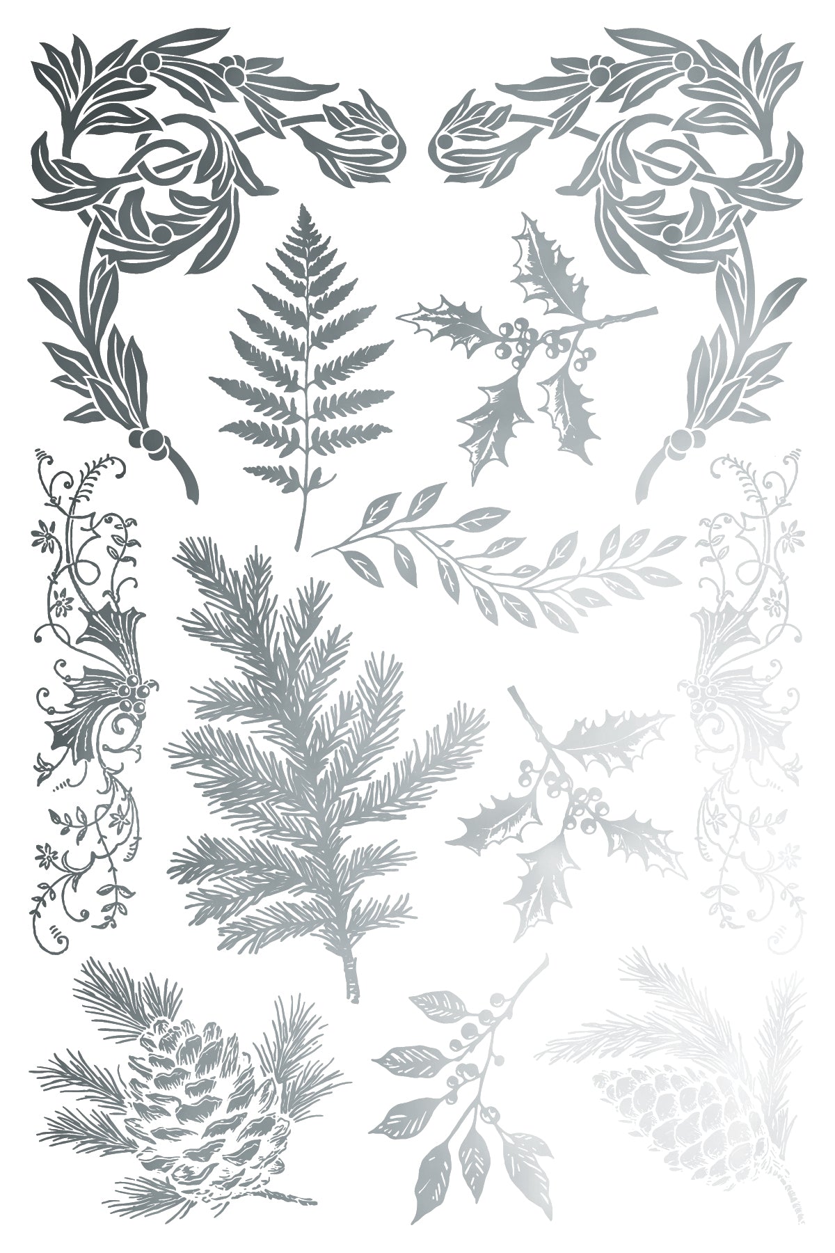 Figgy & Flourish IOD Gilded Transfer