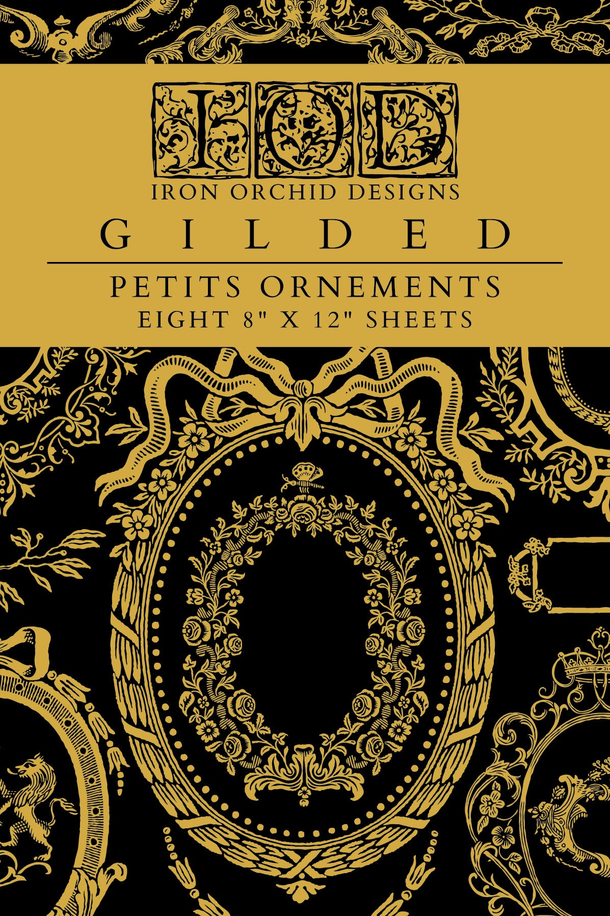 Petits Ornements Gilded Transfer