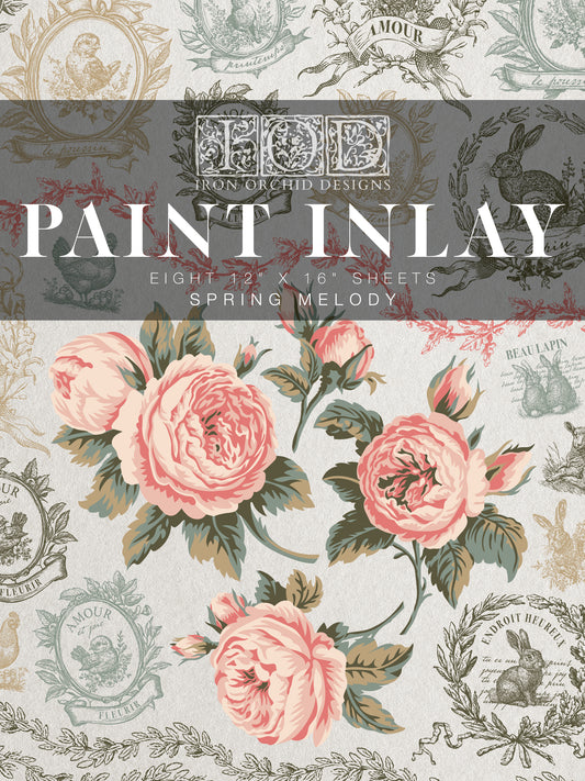 Spring Melody Paint Inlay