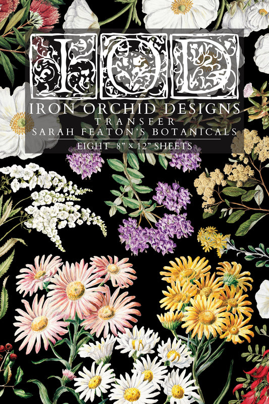 Sarah Featon’s Botanicals IOD Transfer