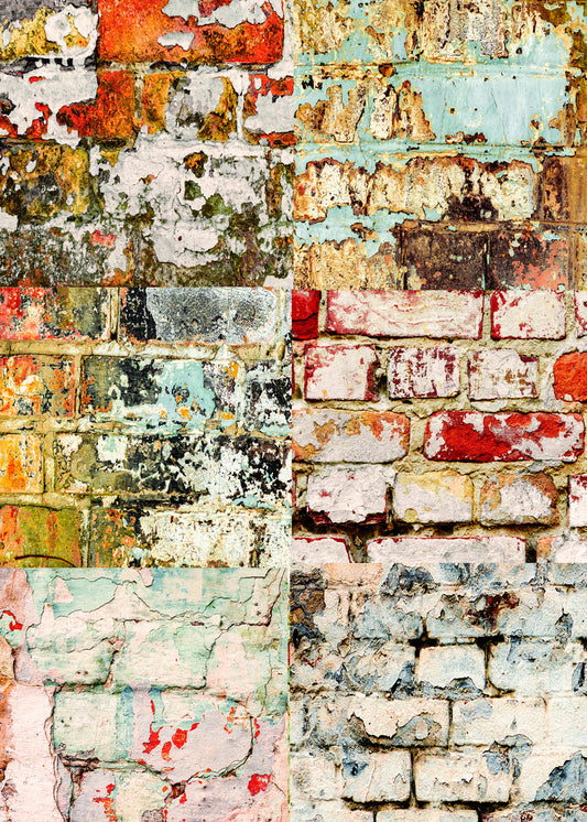 Decoupage Queen Andy Skinner - Brick Wall