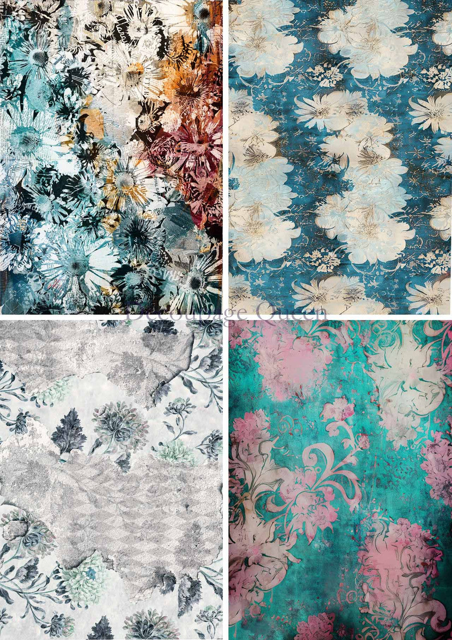 Decoupage Queen Andy Skinner Andy's Floral 4 Pack