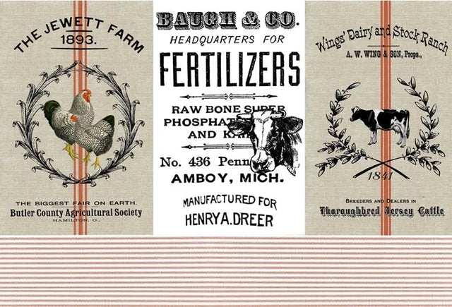 Farmhouse Project Roycycled Decoupage Paper