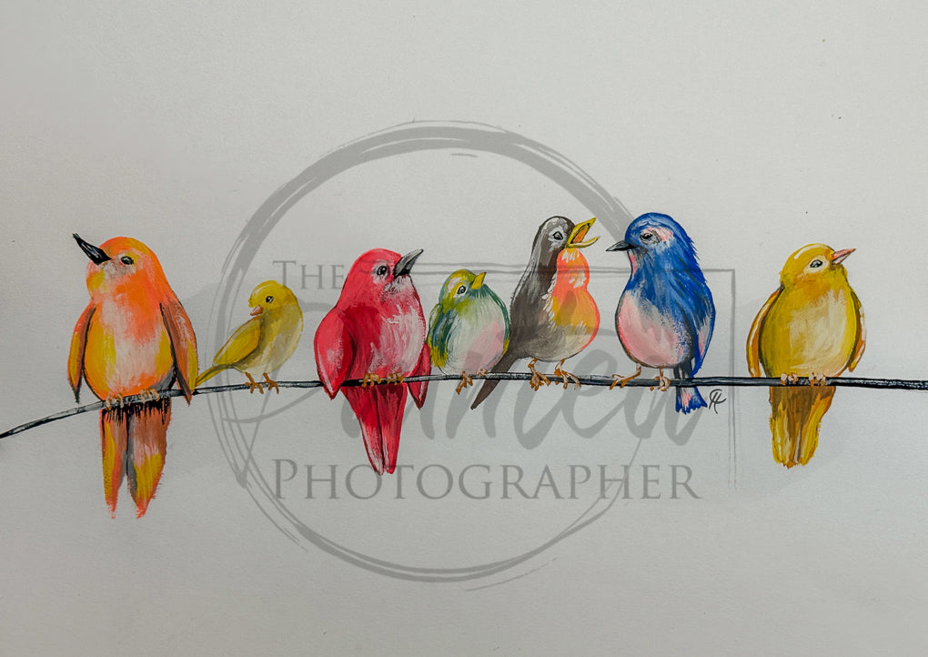 Feathered Friends - Connie's Rice Paper