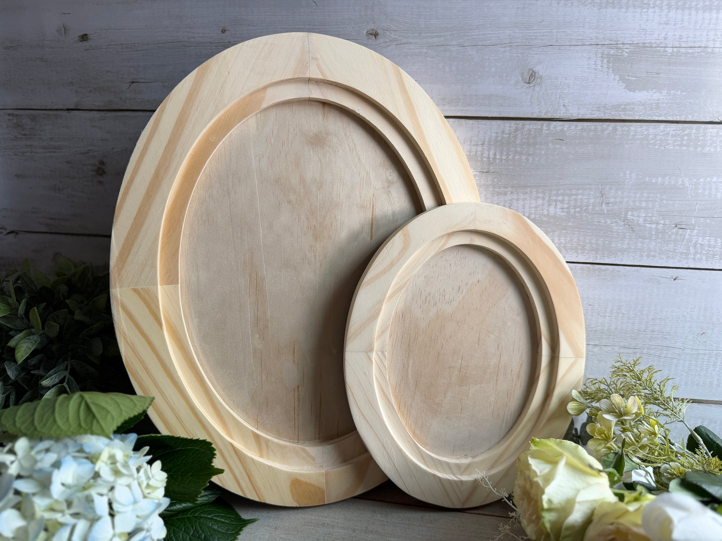 Small Oval Wood Blank