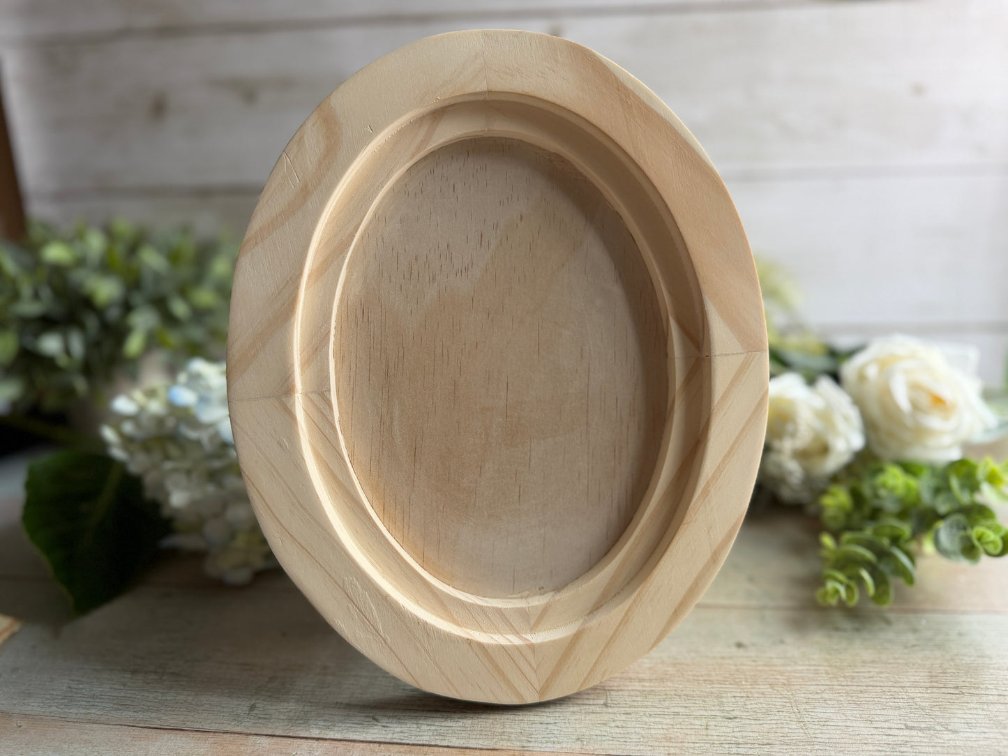 Small Oval Wood Blank