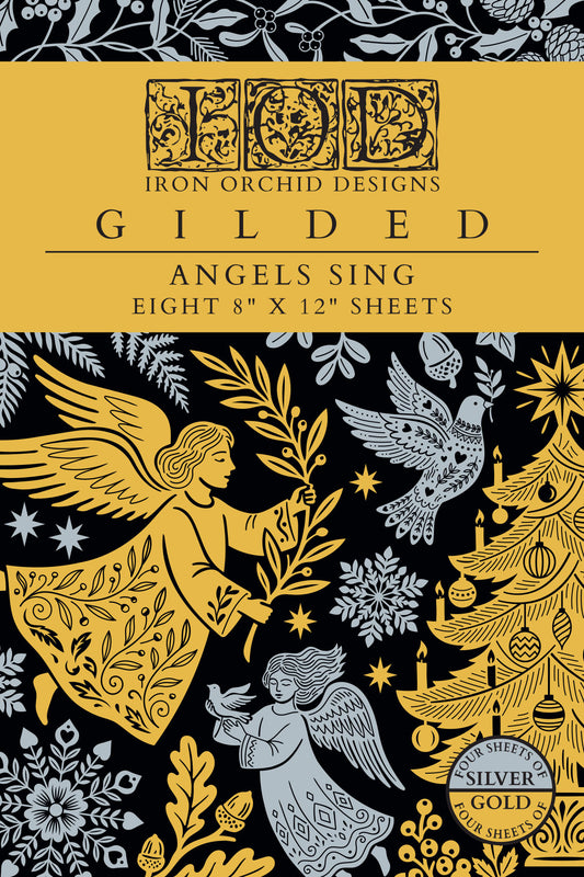 Angels Sing IOD Foil Transfer 8x12 Pad