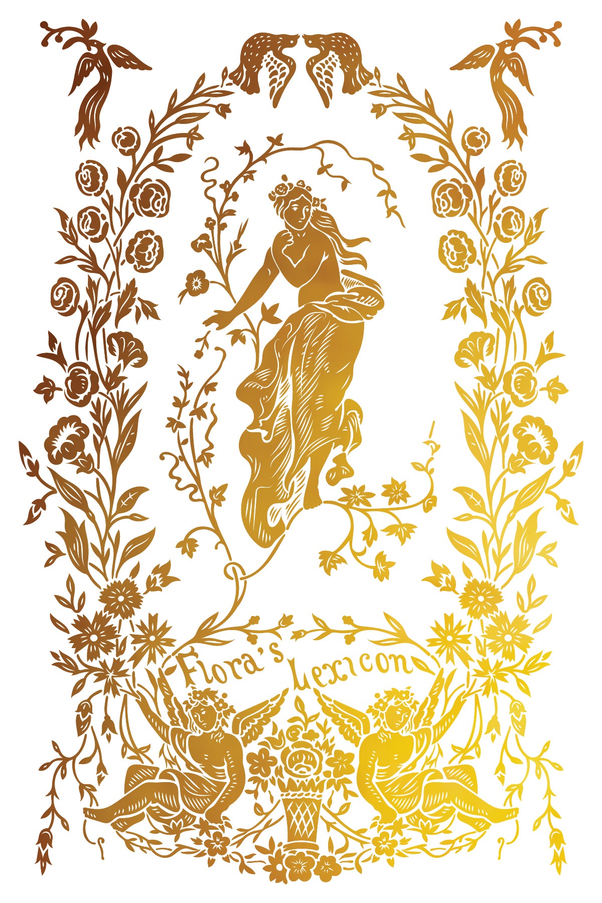 Athenæum — IOD Transfer 8x12 Gold & Silver Foil Transfer Set