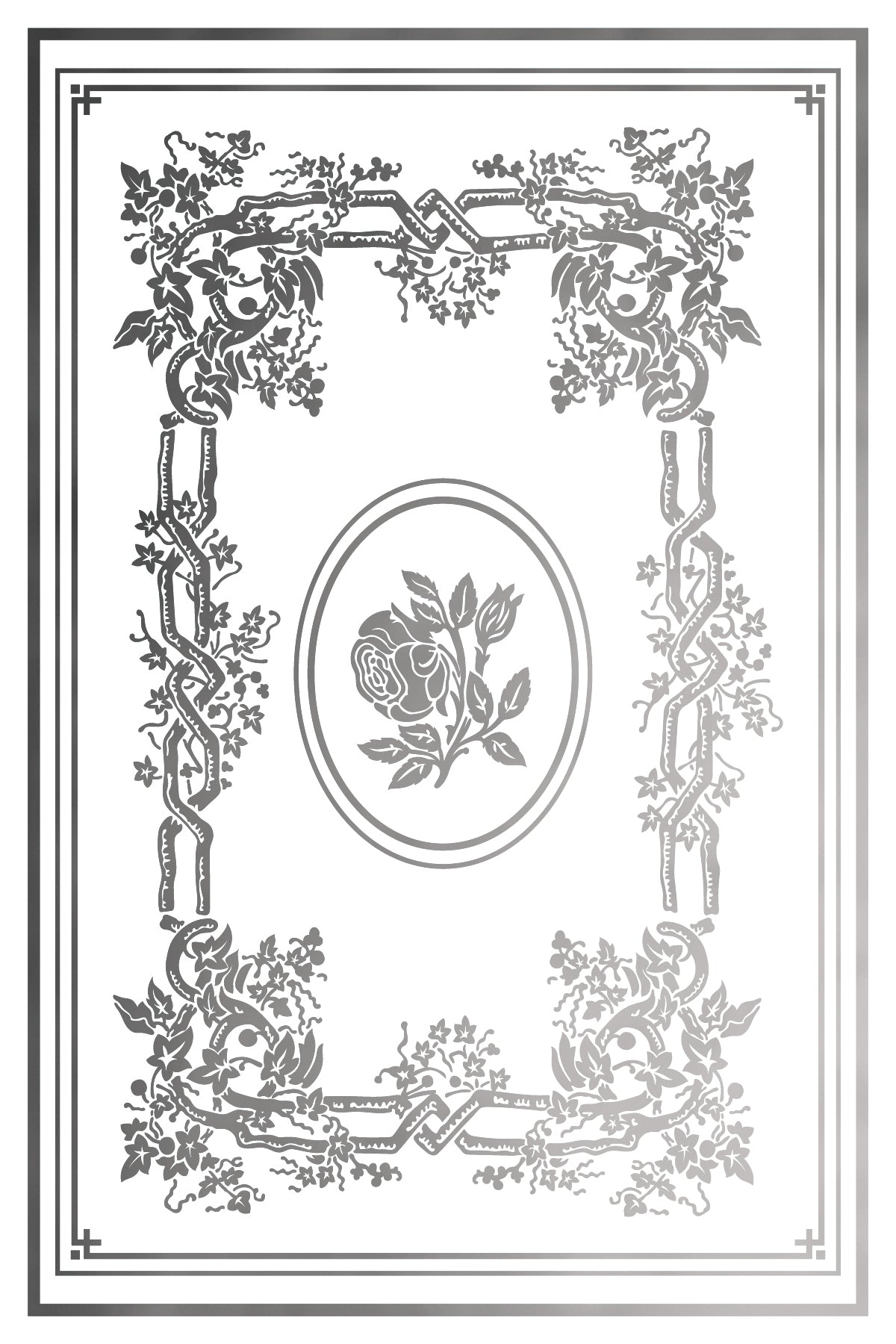 Athenæum — IOD Transfer 8x12 Gold & Silver Foil Transfer Set