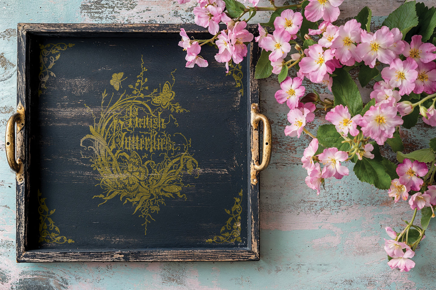 Athenæum — IOD Transfer 8x12 Gold & Silver Foil Transfer Set