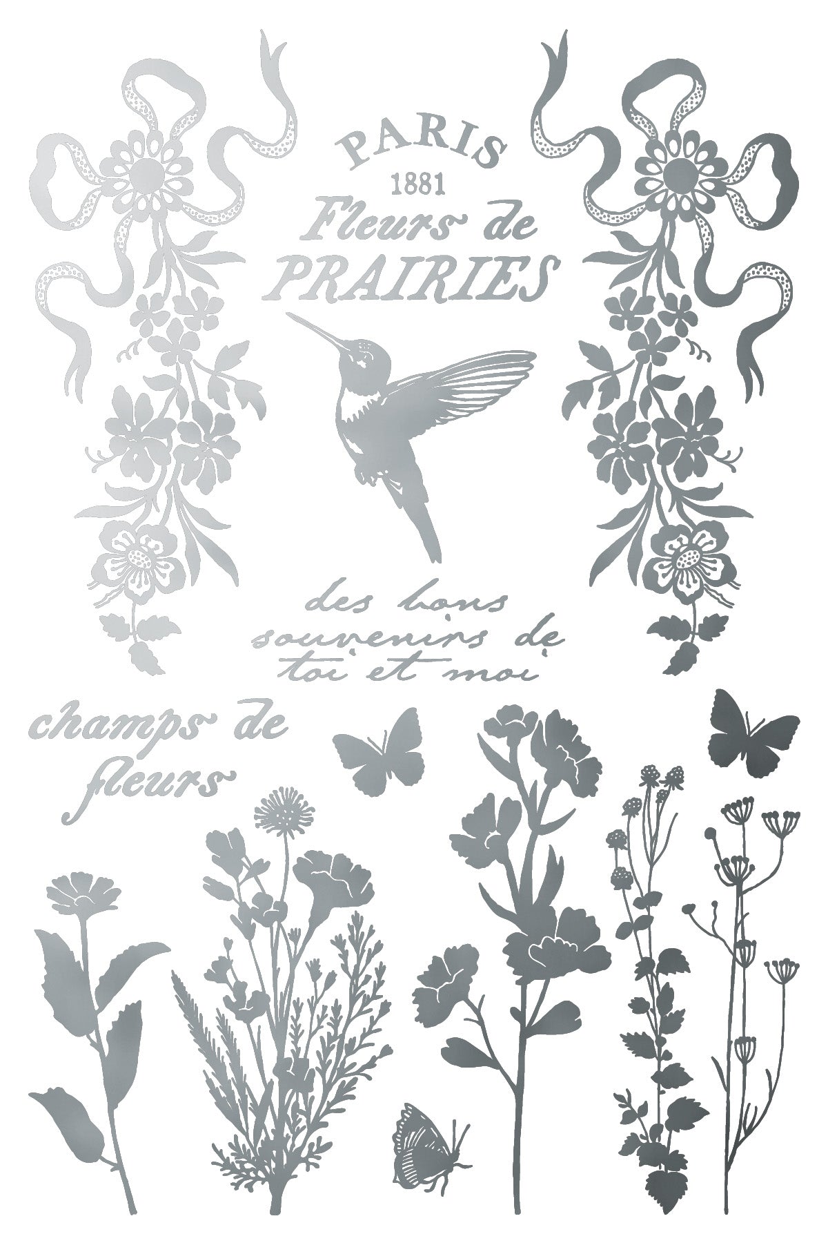 Papillon IOD Foil Transfer