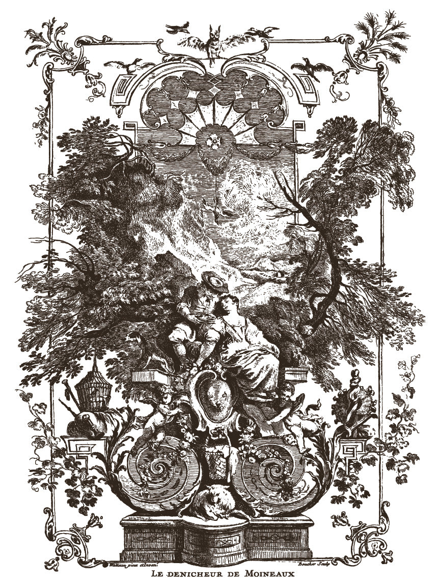 Hameau De La Reine IOD Paint Inlay