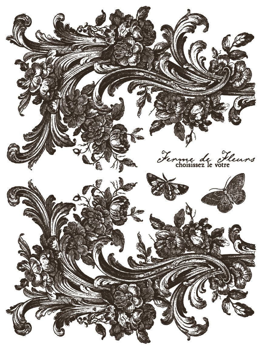 Hameau De La Reine IOD Paint Inlay
