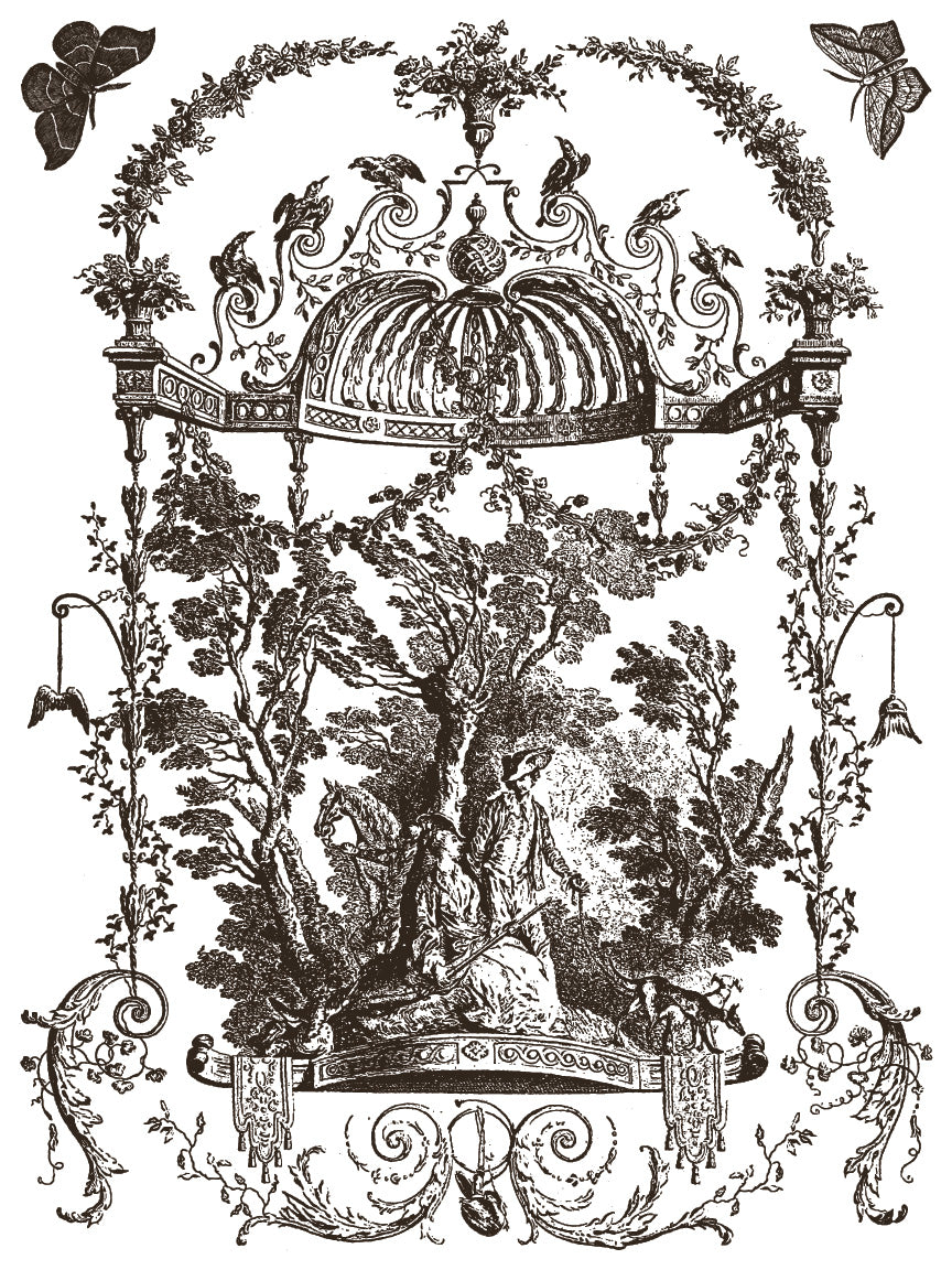 Hameau De La Reine IOD Paint Inlay