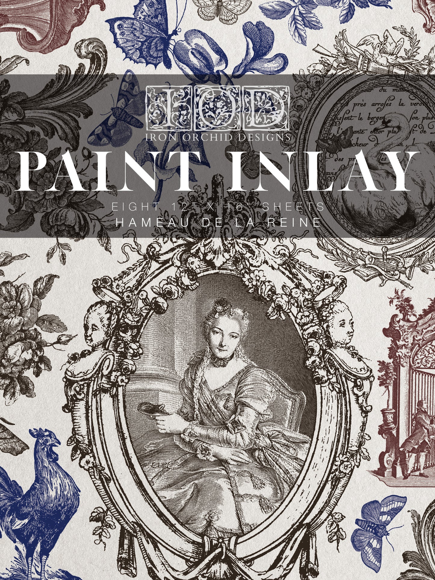 Hameau De La Reine IOD Paint Inlay
