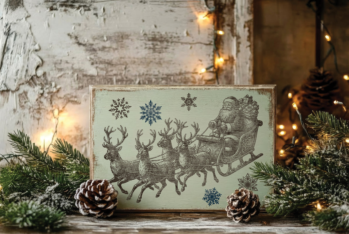 The North Pole Co Paint Inlay