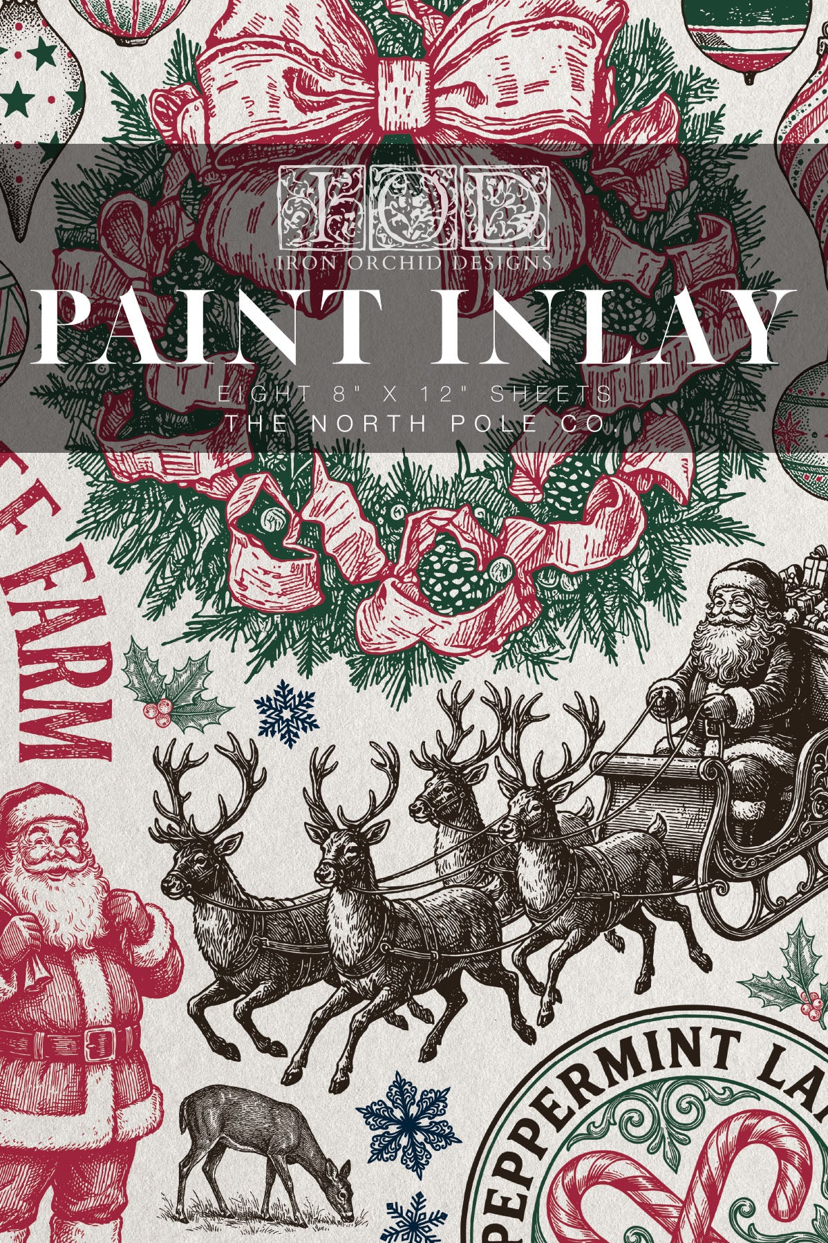 The North Pole Co Paint Inlay