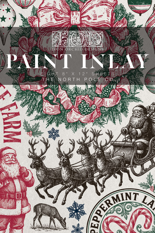 The North Pole Co Paint Inlay