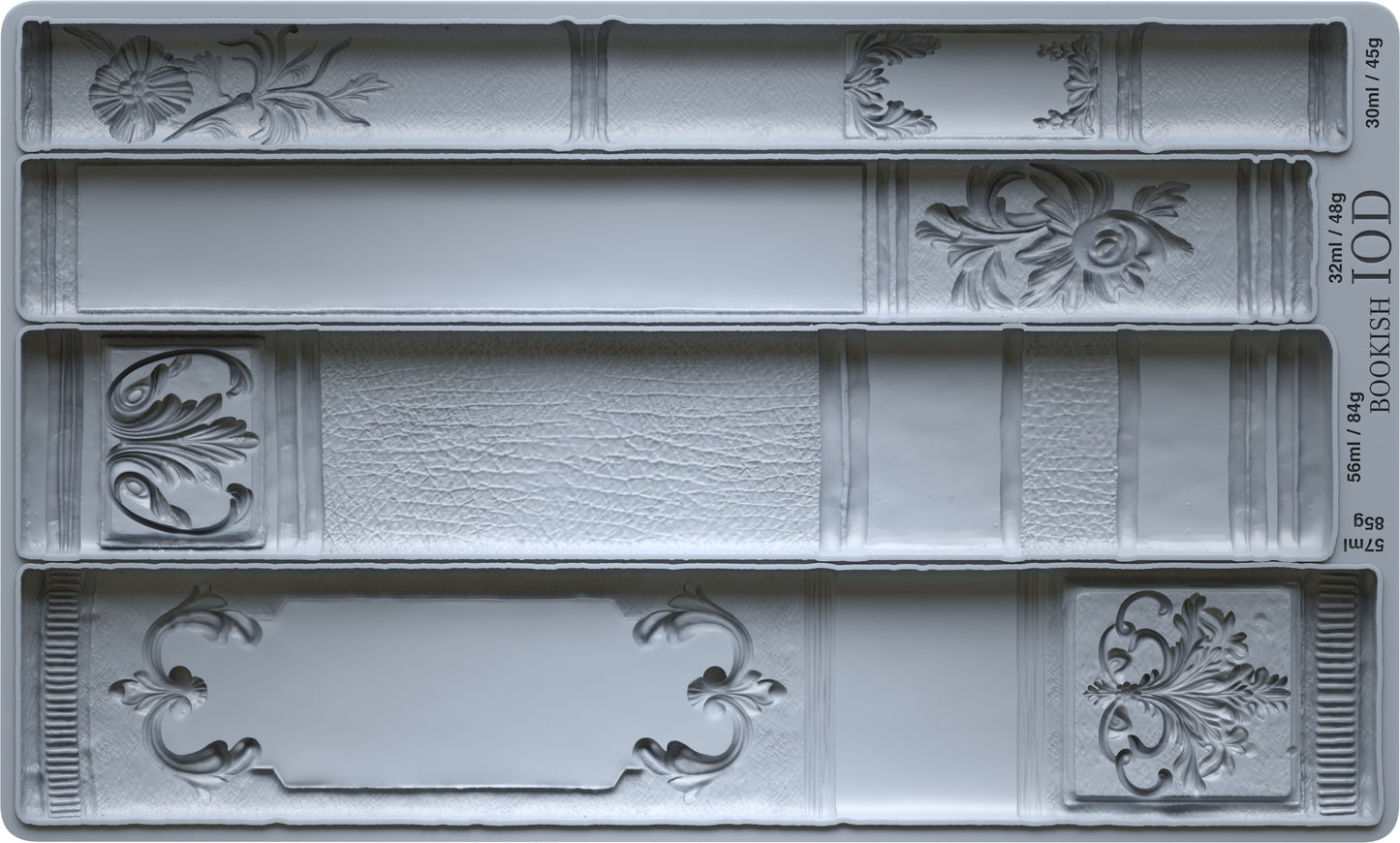 Bookish — IOD Mould 6x10 Book Spine Mould