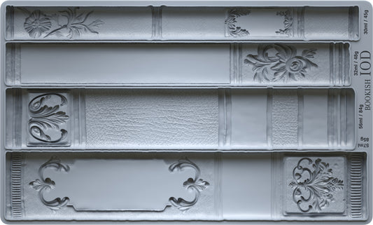 Bookish — IOD Mould 6x10 Book Spine Mould