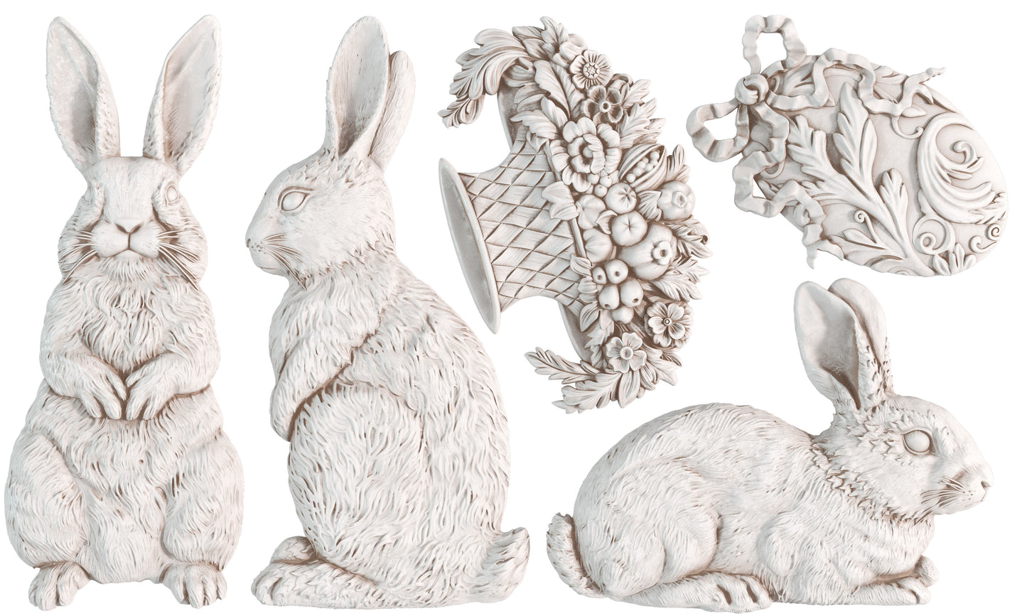 Les Lapins IOD Mould