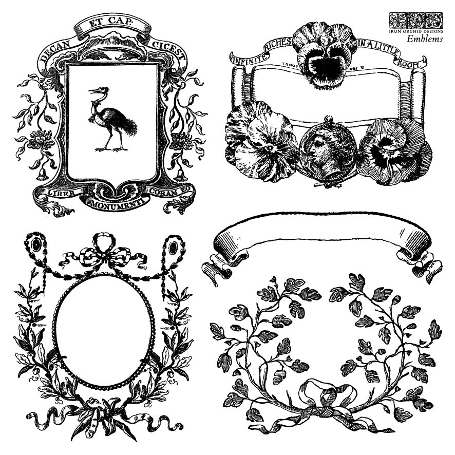 Emblems IOD Stamp