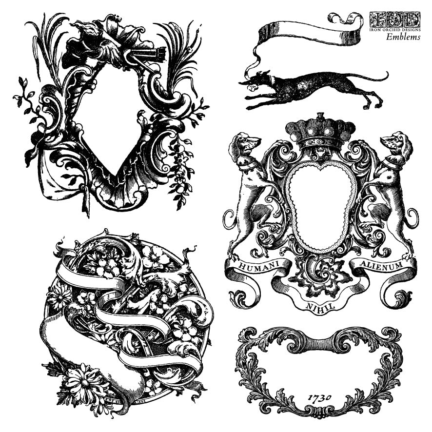 Emblems IOD Stamp