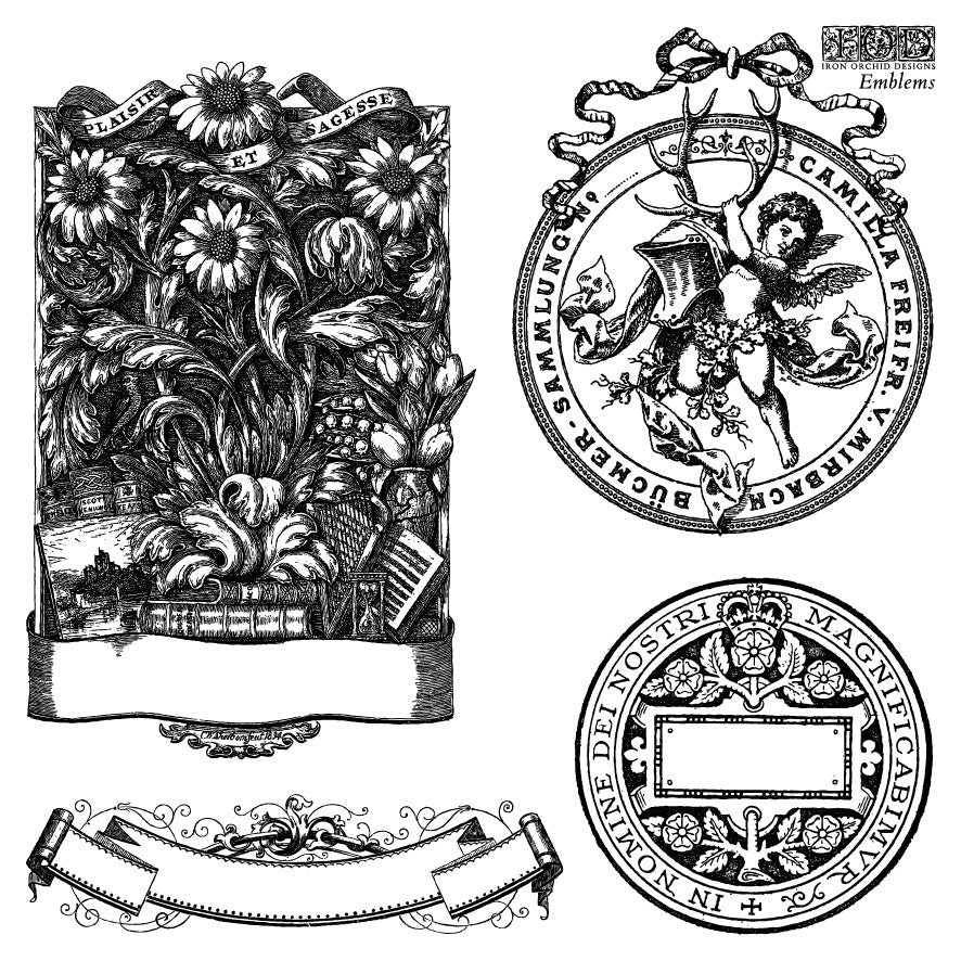 Emblems IOD Stamp